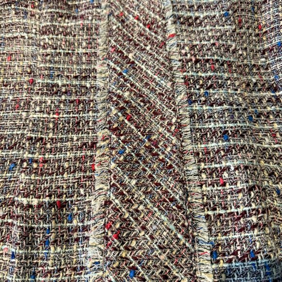 KARL LAGERFELD 8 Boucle Multi-Colored (Pink) short sleeve sheath dress - Picture 5 of 9